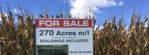 land for sale sign